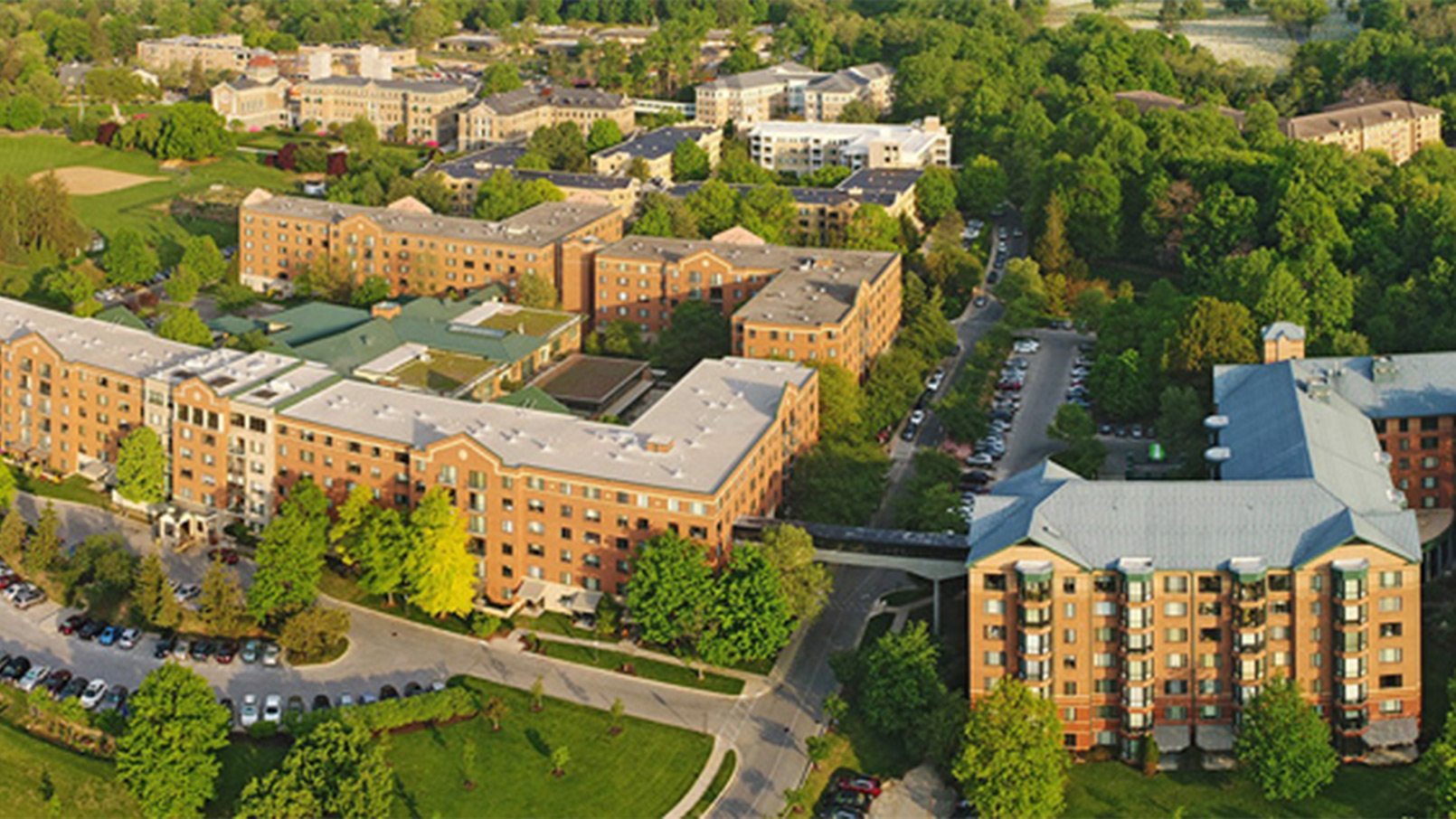 Panoramic view of the Charlestown community.