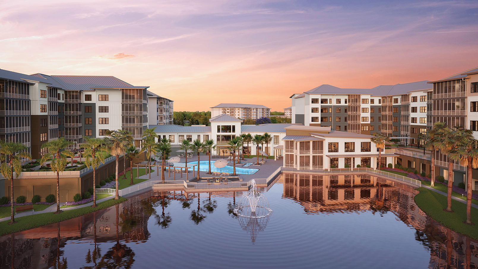 Conceptual rendering of the Emerson Lakes community in Southwest Florida.